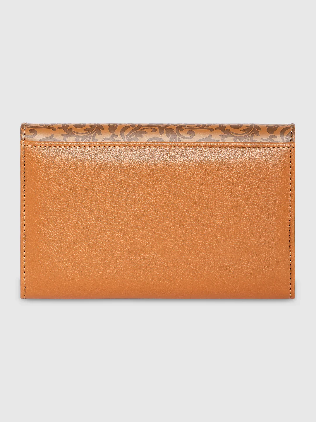 Caprese Helene Large Tan Flapover Wallet - Image 4