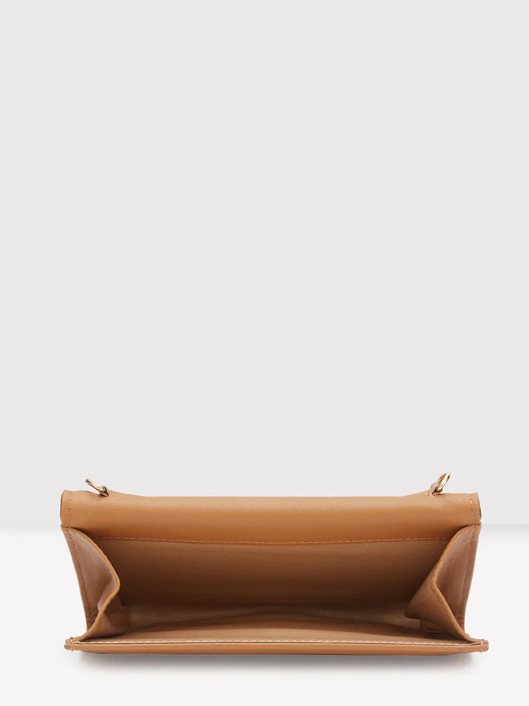 Caprese Helene Medium Tan Flapover Wallet - Image 8