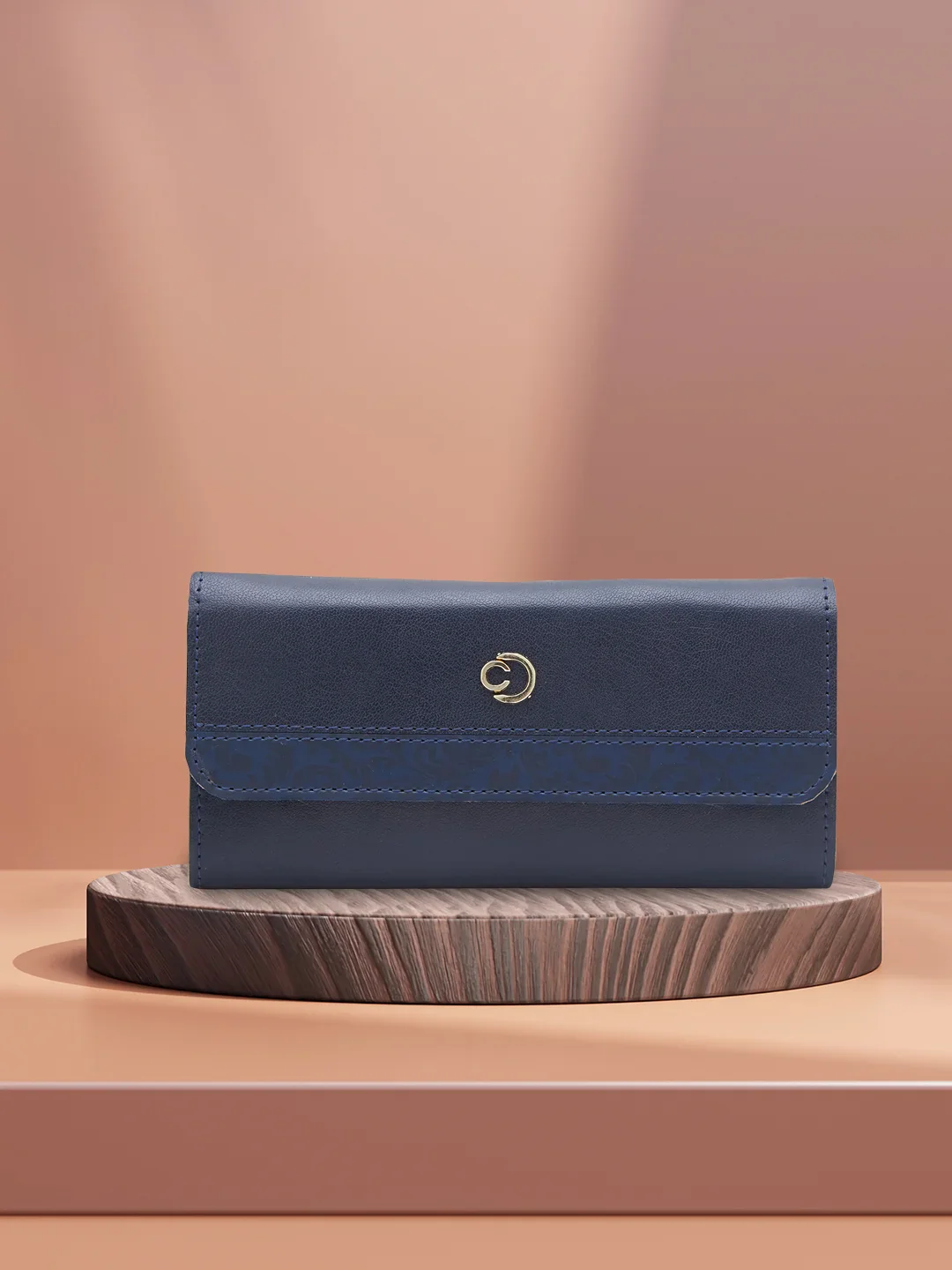 Caprese Helene Medium Navy Wallet - Image 2