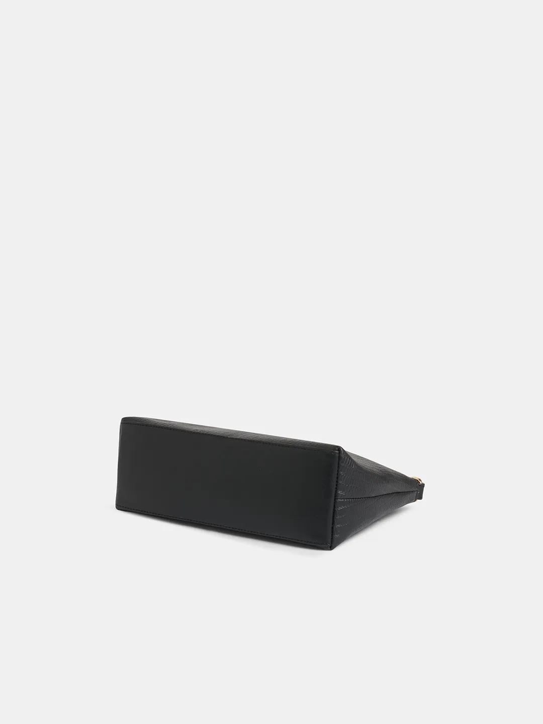 Caprese Hellen Small Black Baguette Bag - Image 6