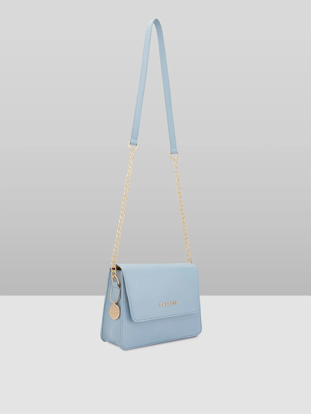 Caprese Hibo Medium Blue Sling Bag - Image 2