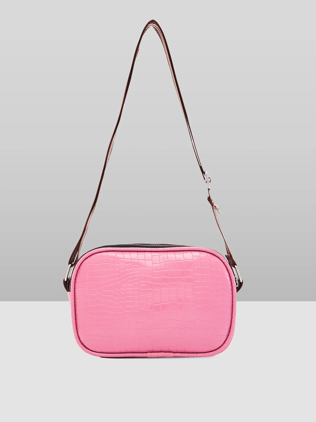 Caprese Hiko Medium Blush Sling Bag - Image 3