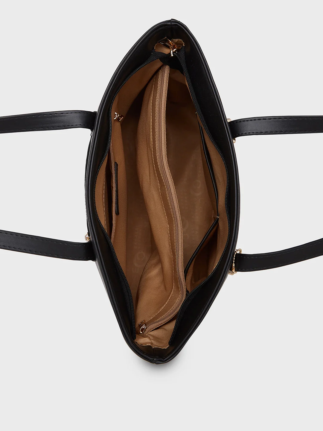 Caprese Imisi Medium Black Tote Bag - Image 6