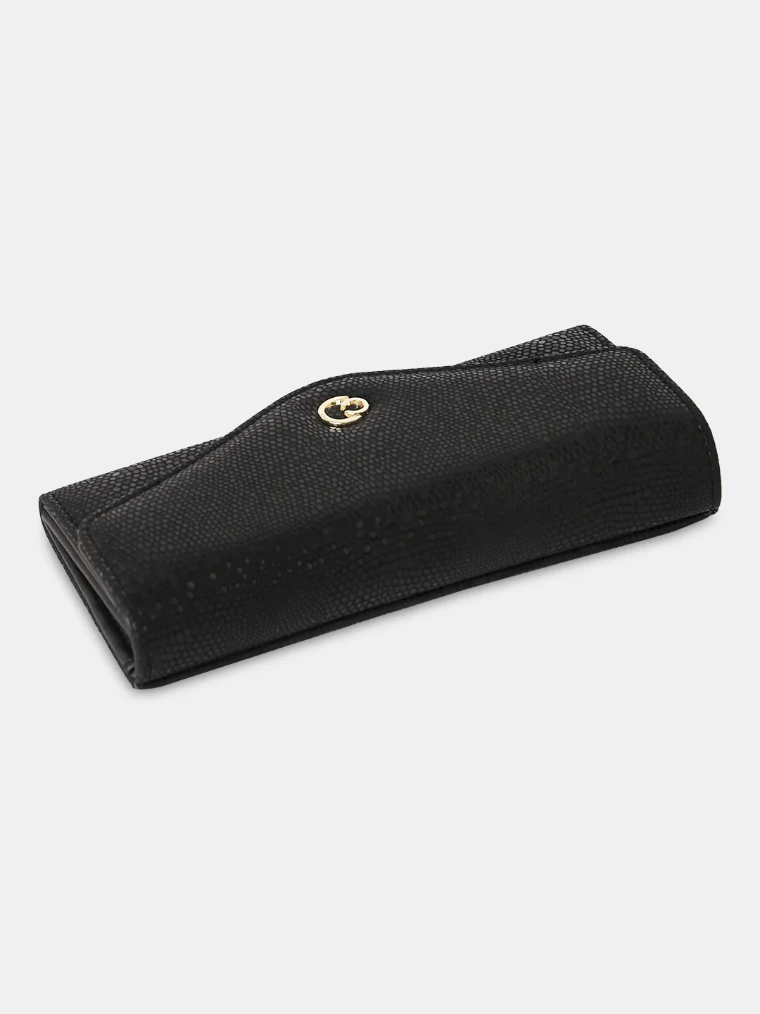 Caprese Ingrid Large Black Flapover Wallet - Image 8