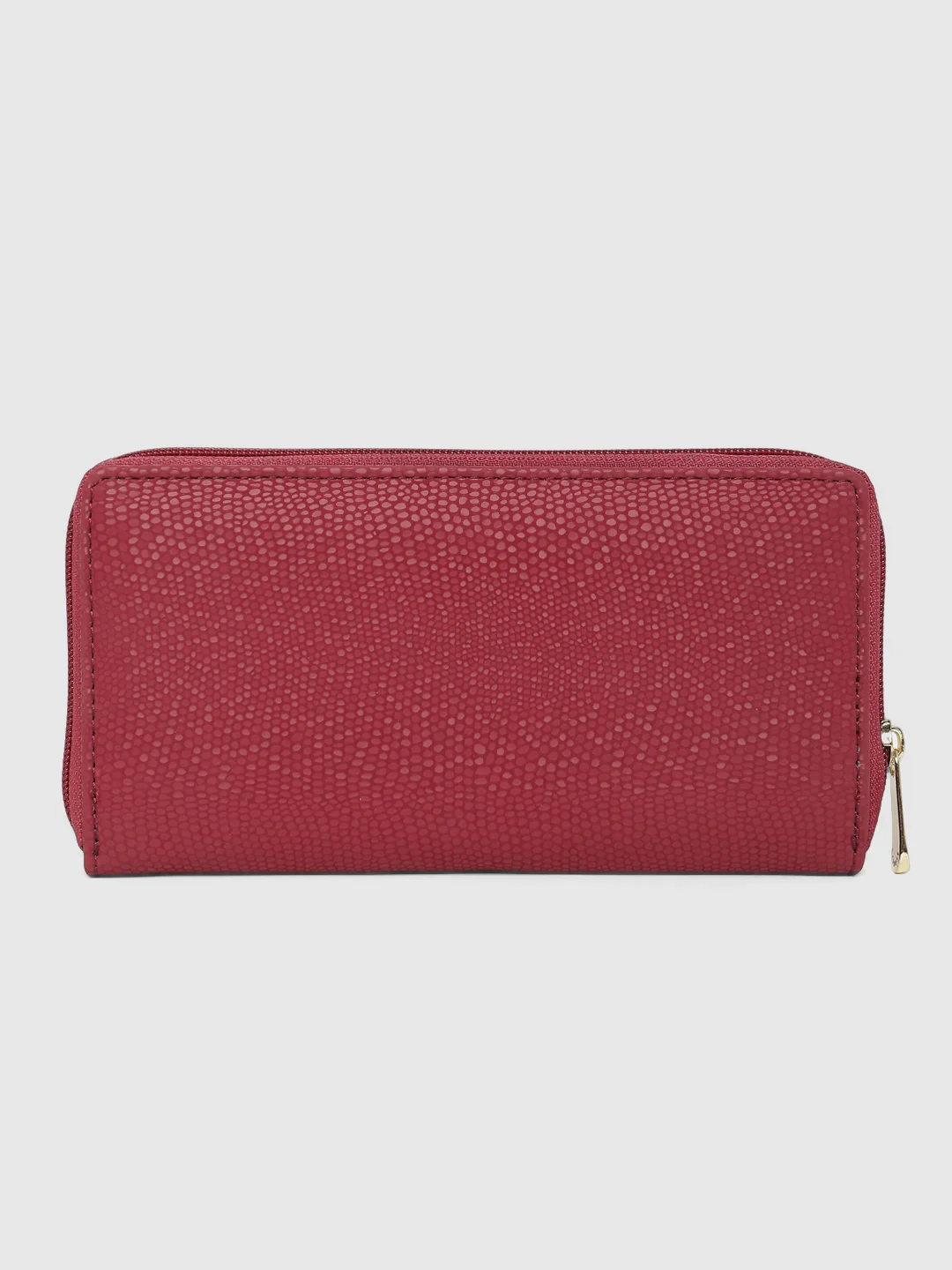 Caprese Ingrid Medium Maroon Wallet - Image 4