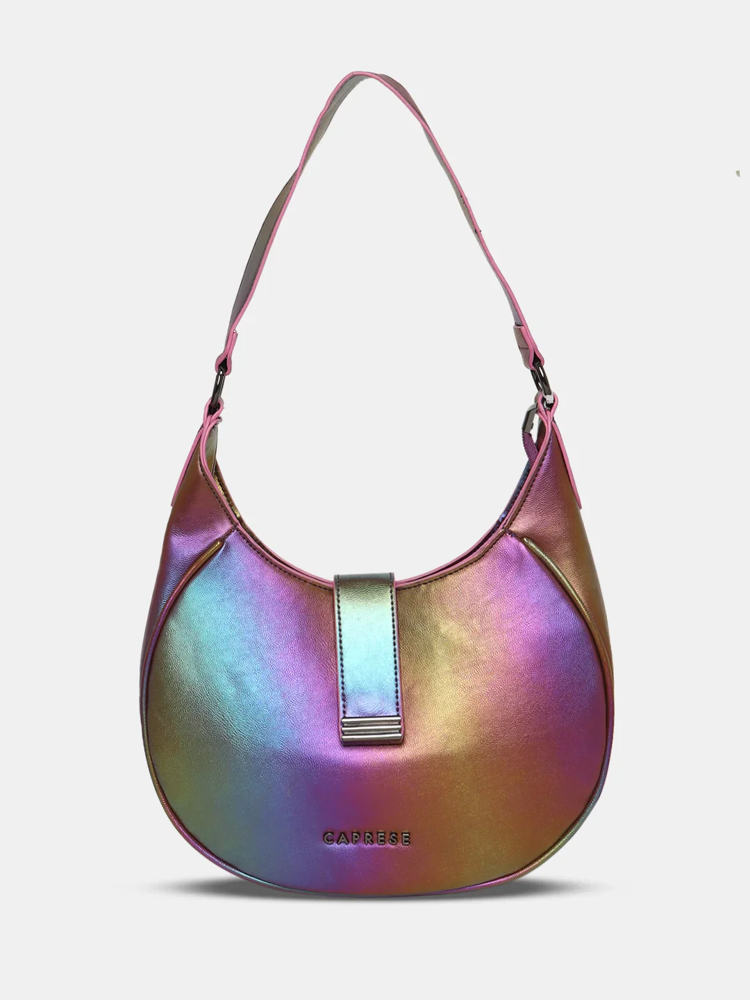 Caprese Iris Medium Blue Hobo Bag - Image 10