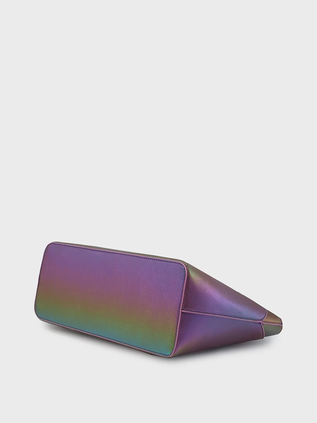 Caprese Iris Iridescent Medium Purple Tote Bag - Image 6