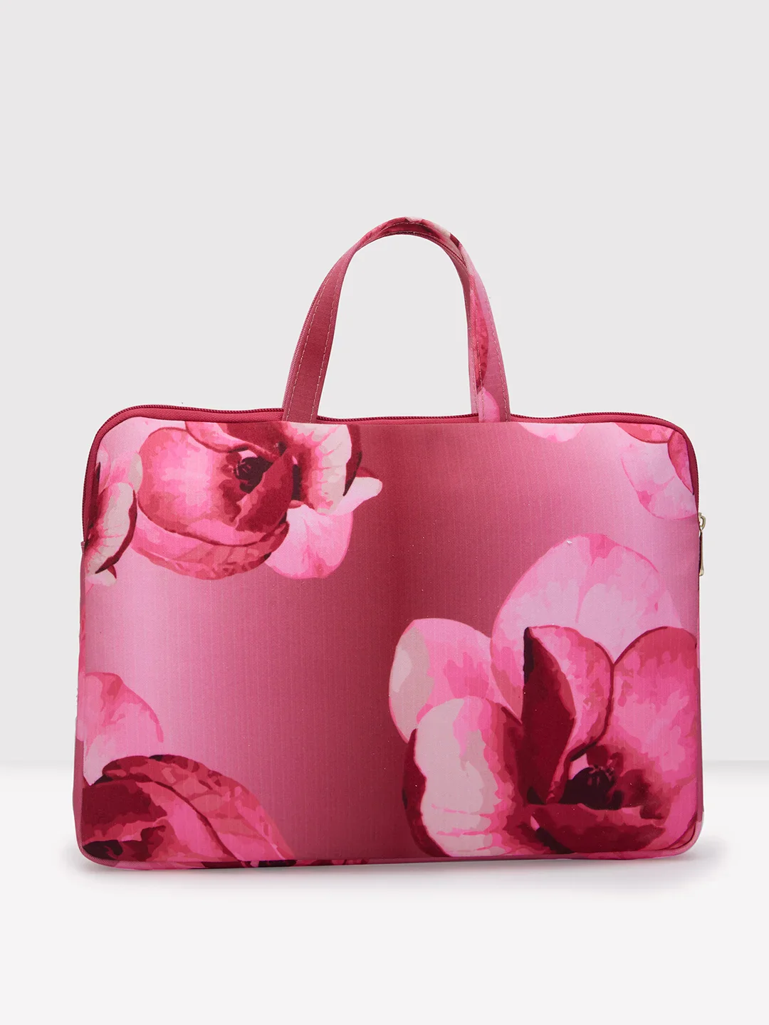Caprese Iris Large Pink Laptop Sleeve Bag - Image 4