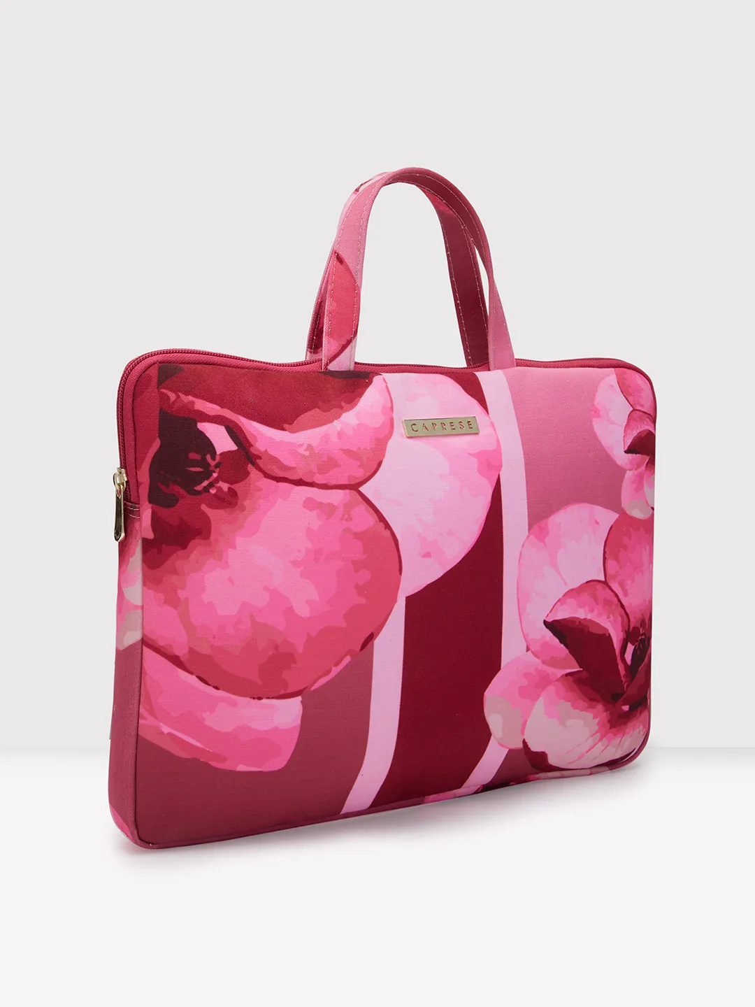 Caprese Iris Large Pink Laptop Sleeve Bag - Image 5