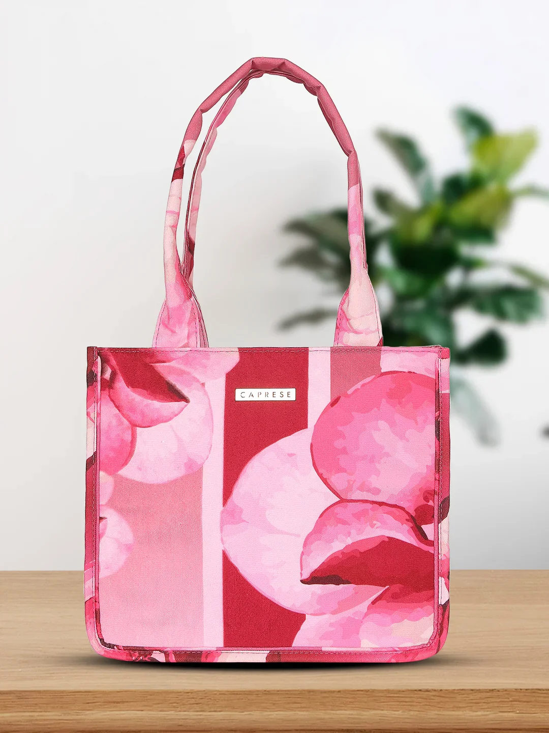 Caprese Iris Large Pink Tote Bag - Image 2