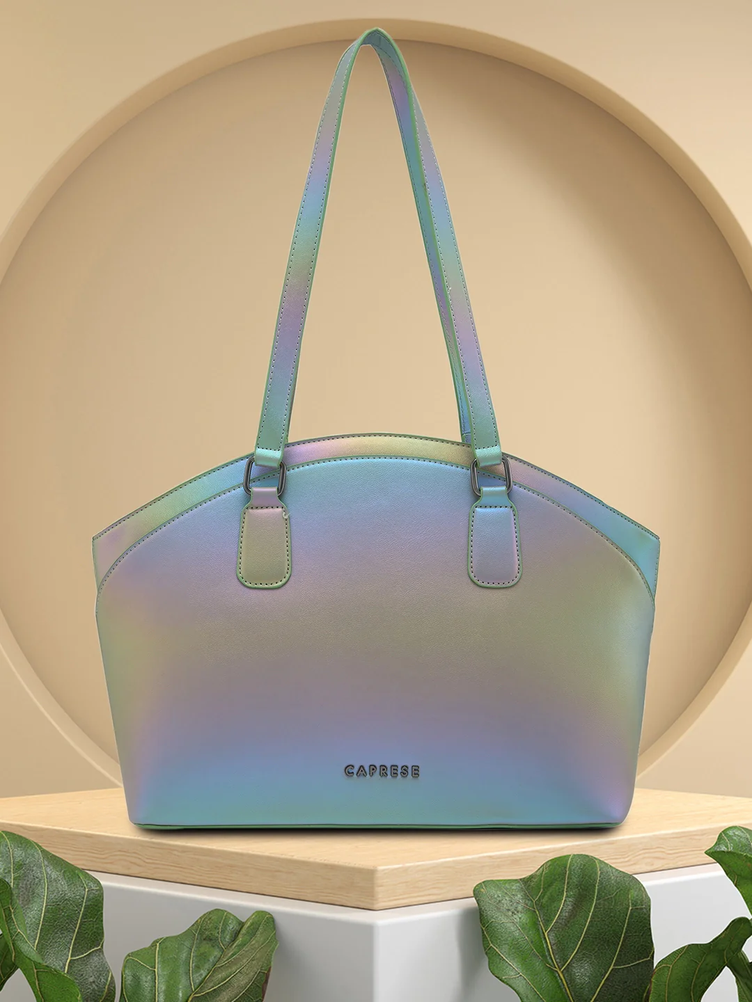 Caprese Iris Medium Blue Tote Bag - Image 3