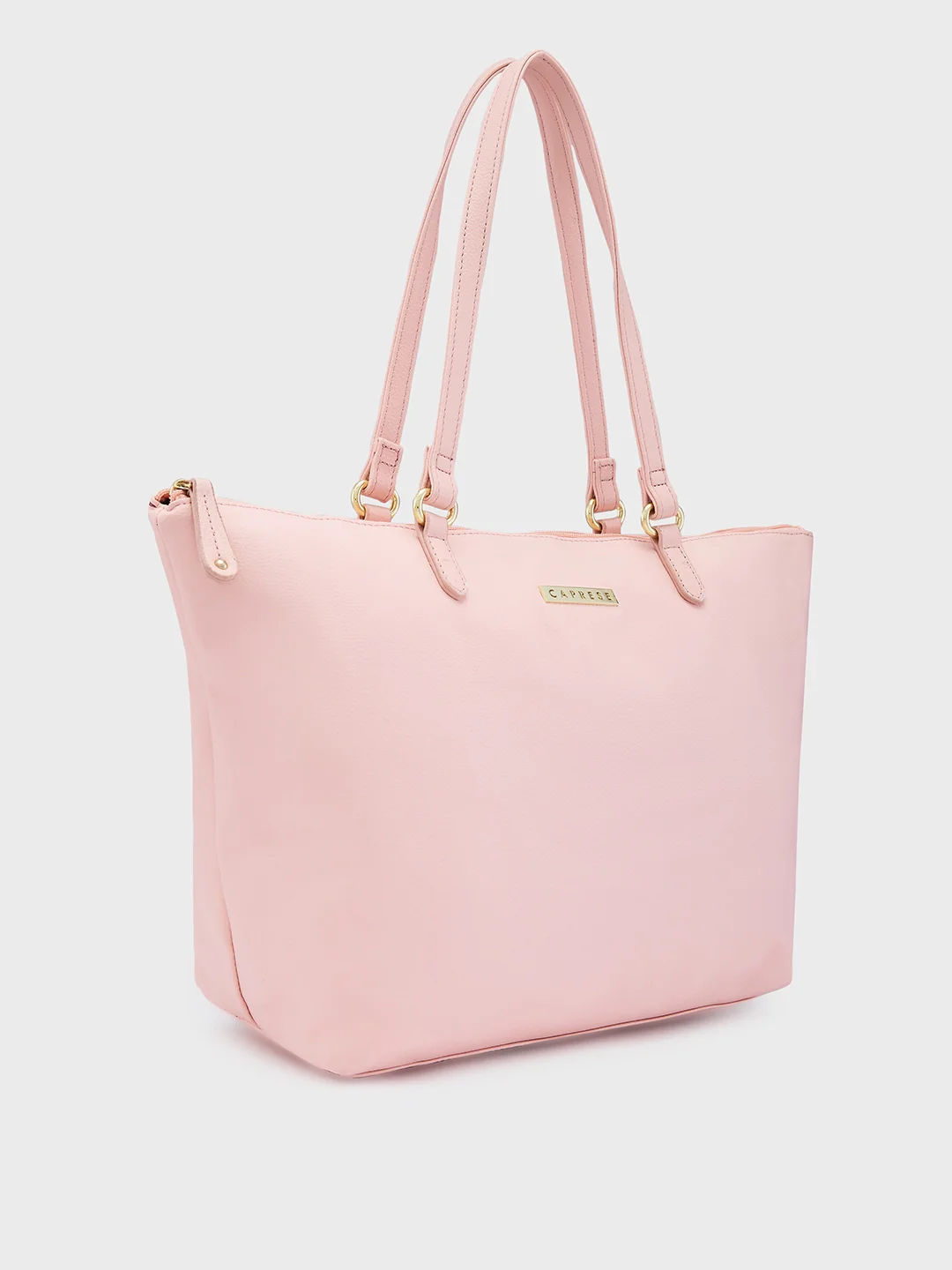 Caprese Ivy Large Peach Tote Bag - Image 3