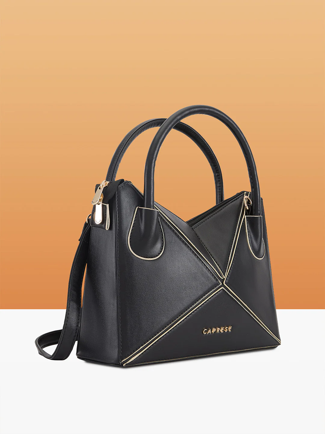 Caprese Izzy Small Black Tote Bag - Image 3