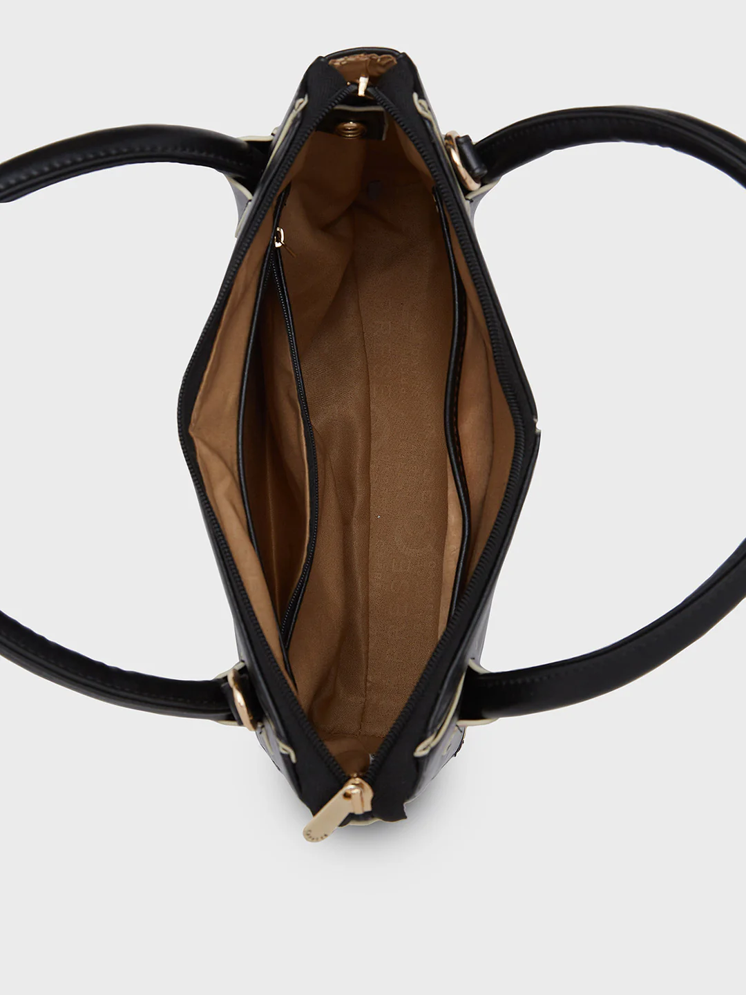 Caprese Izzy Small Black Tote Bag - Image 5