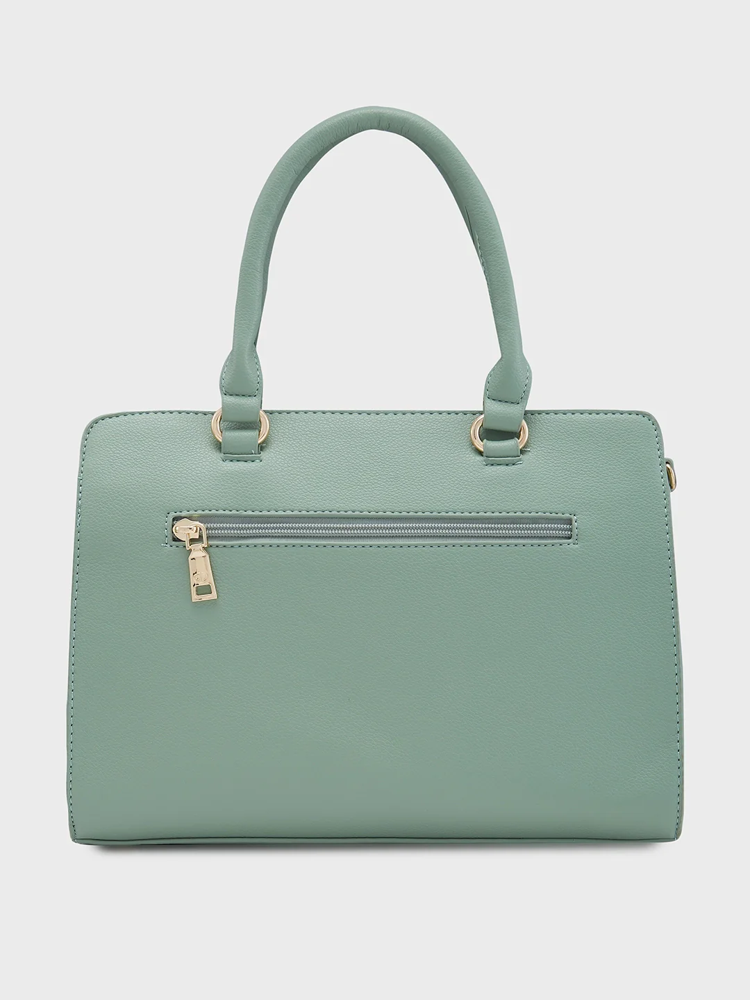 Caprese Jackie Medium Green Satchel Bag - Image 3