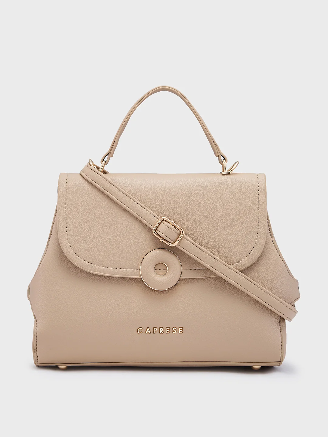 Caprese Jackie Medium Beige Sling Bag - Image 14