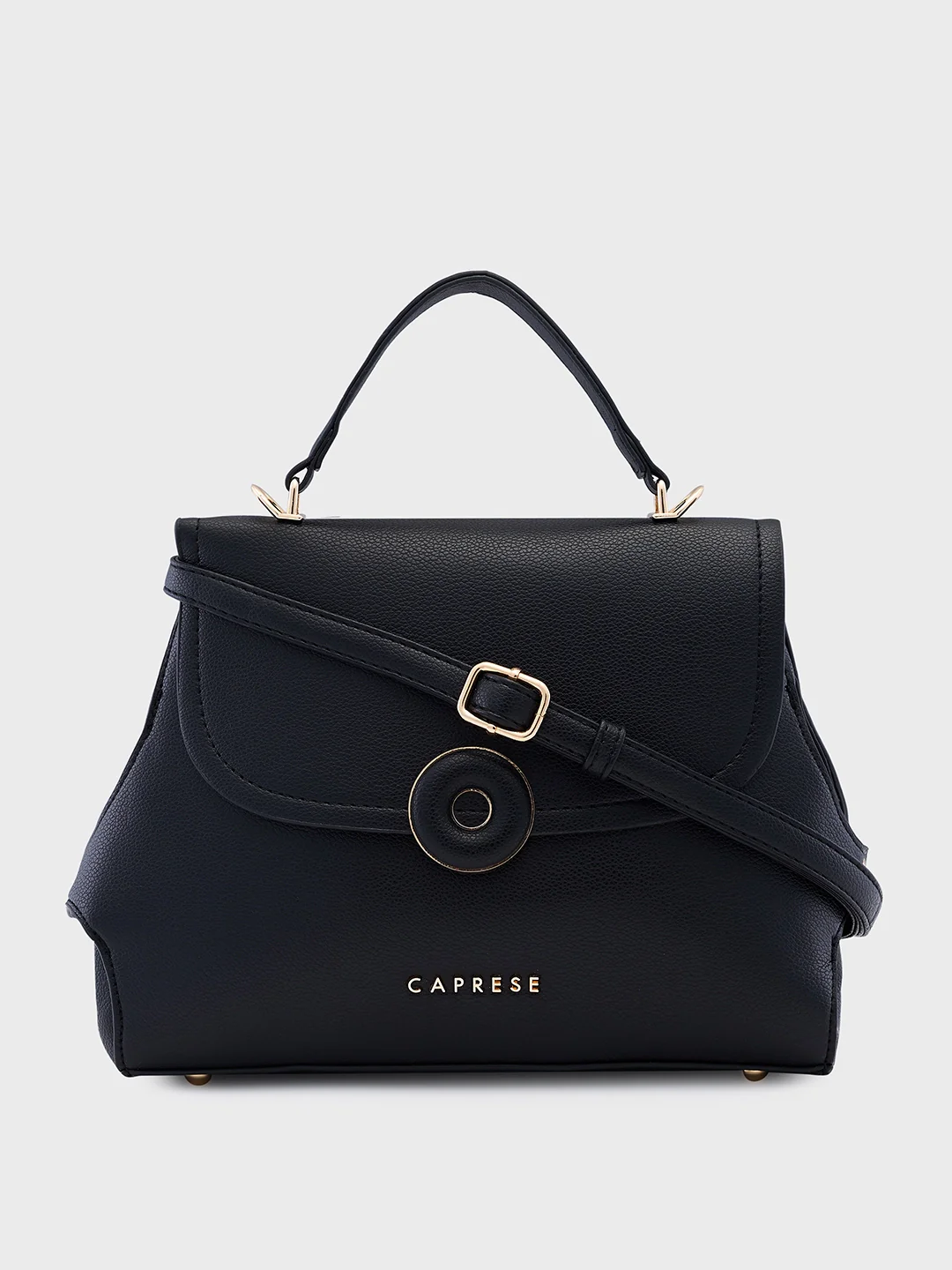 Caprese Jackie Medium Black Sling Bag - Image 14