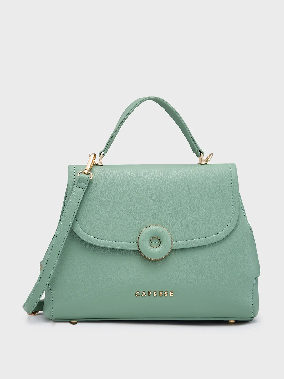 Caprese Jackie Medium Green Sling Bag