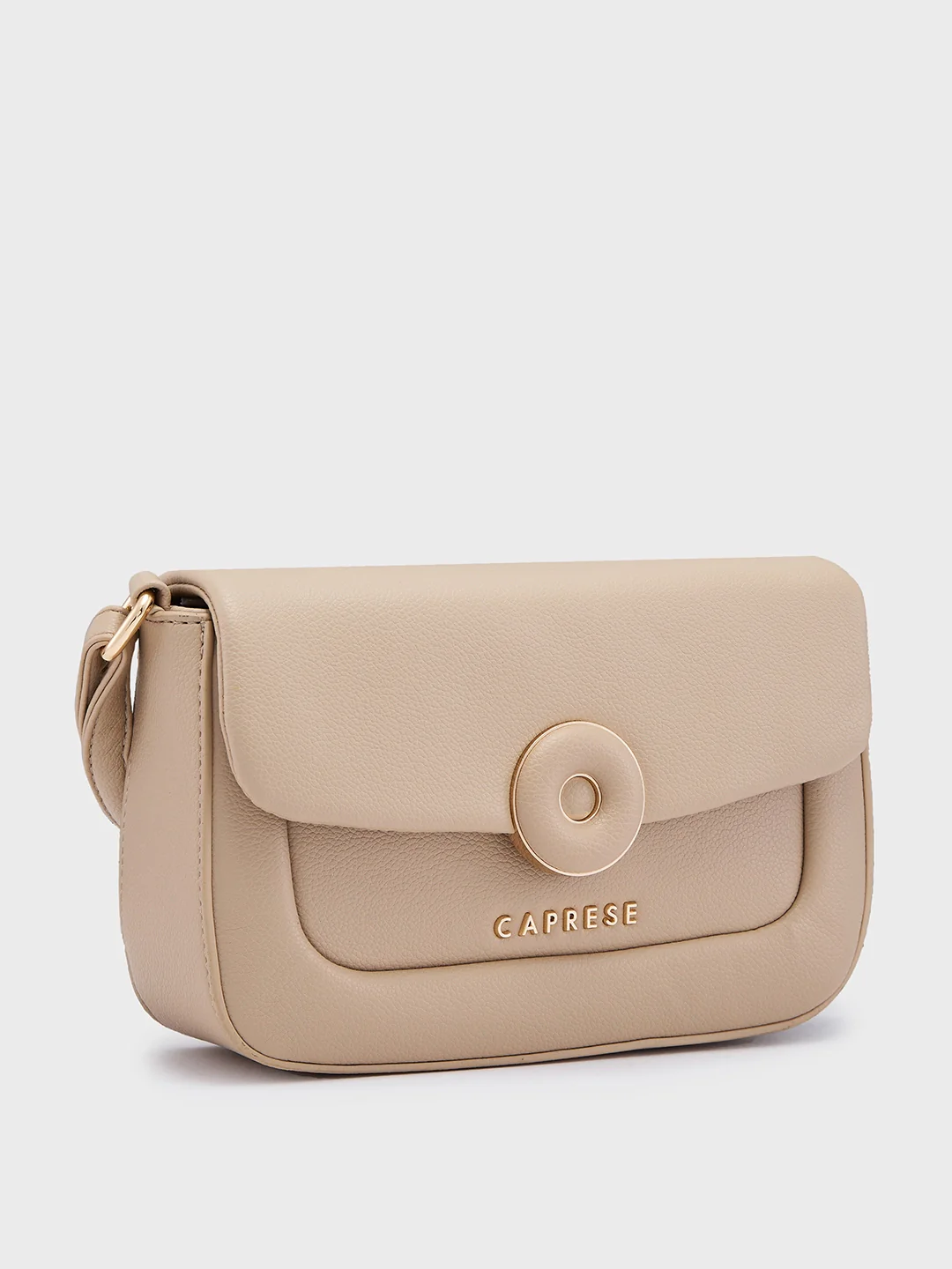 Caprese Jackie Small Beige Sling Bag - Image 5