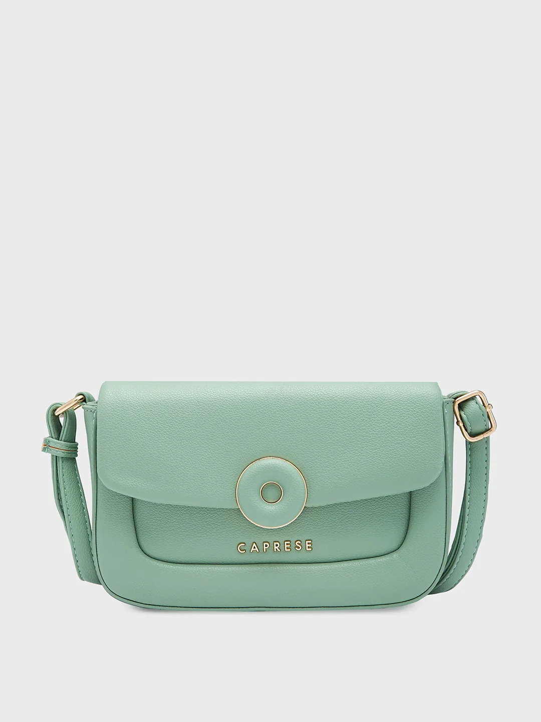 Caprese Jackie Small Green Sling Bag