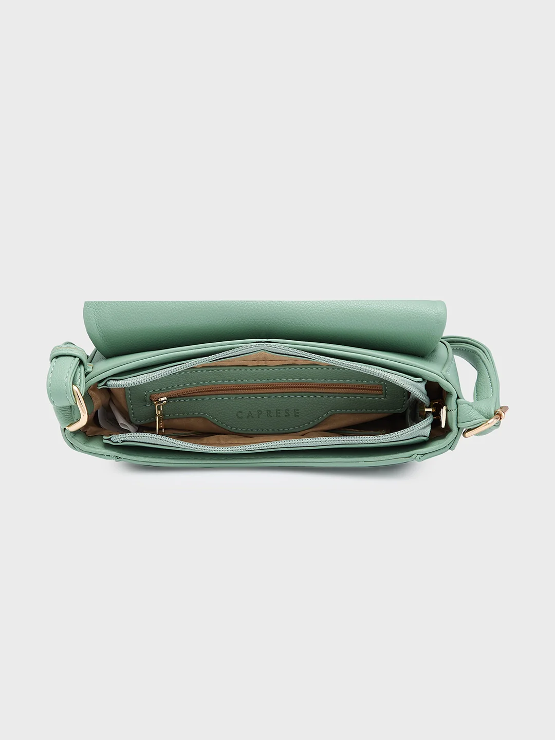 Caprese Jackie Small Green Sling Bag - Image 10