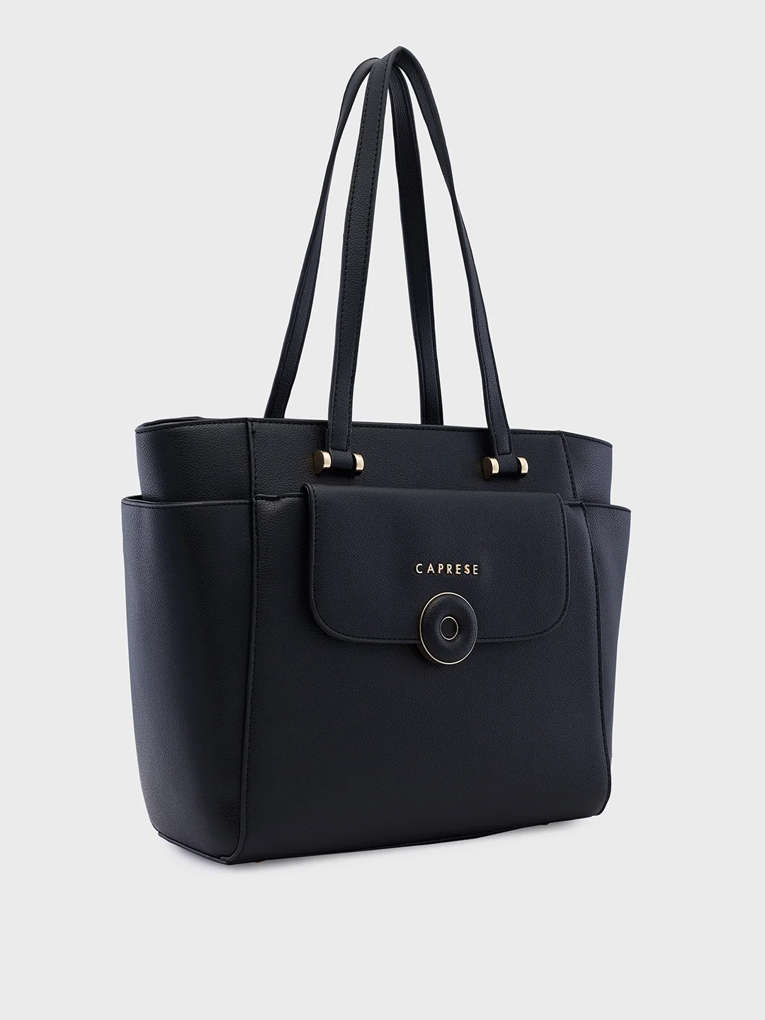 Caprese Jackie Large Black Tote Bag - Image 5