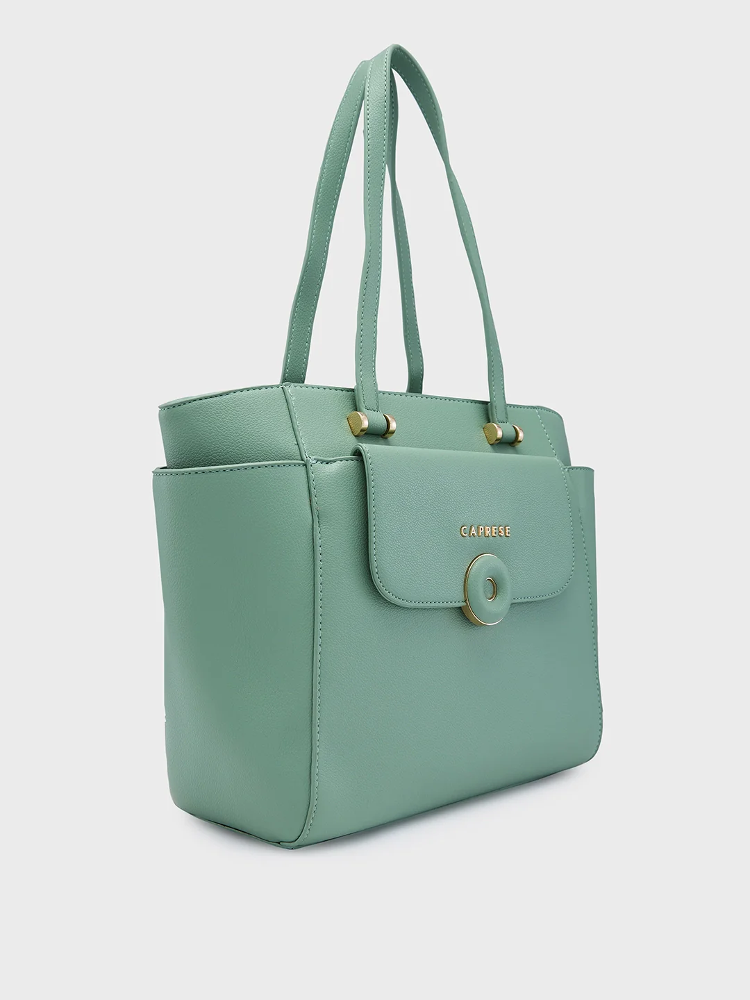 Caprese Jackie Large Green Tote Bag - Image 5
