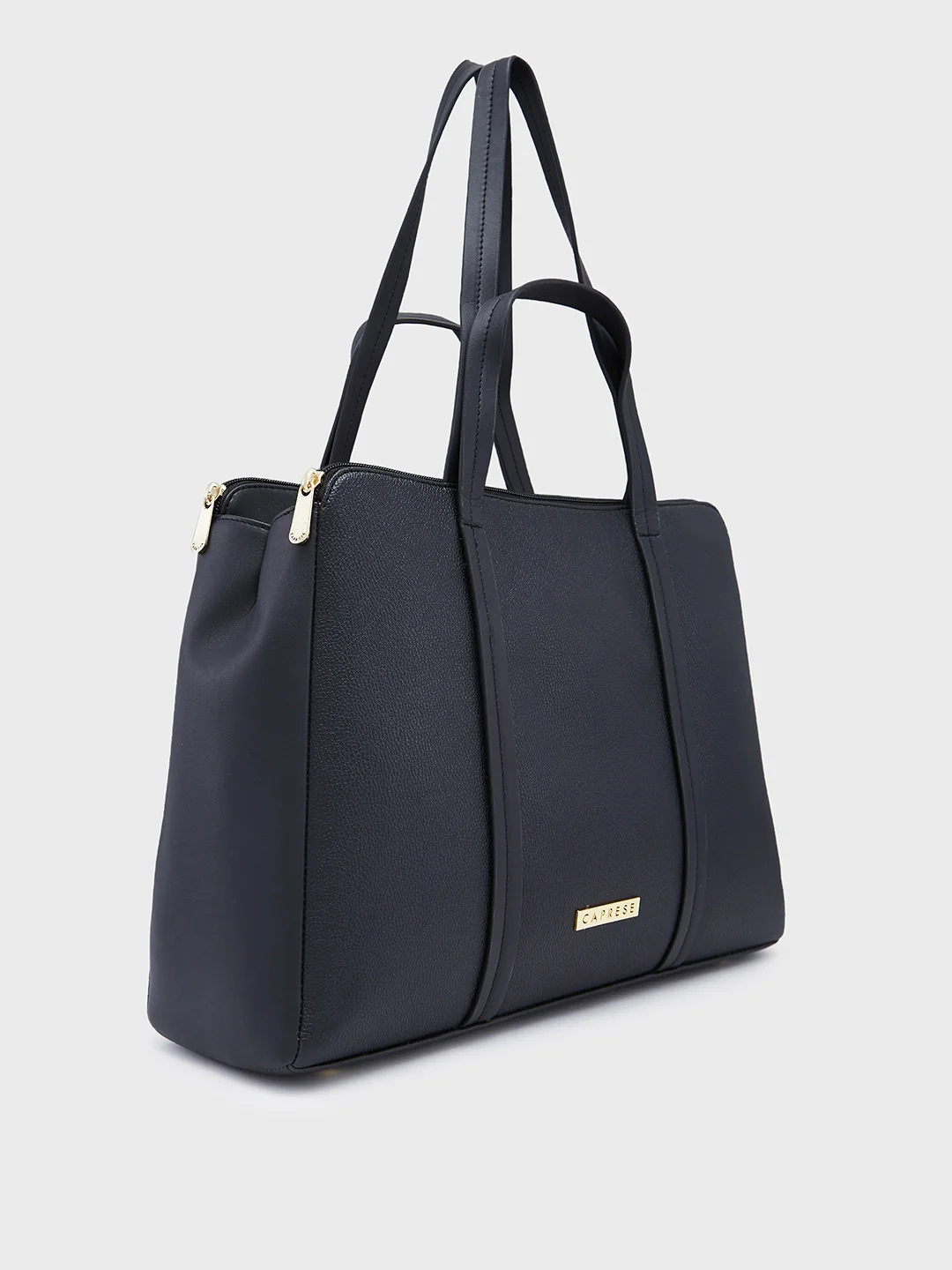 Caprese Jamie Medium Black Satchel Bag - Image 5