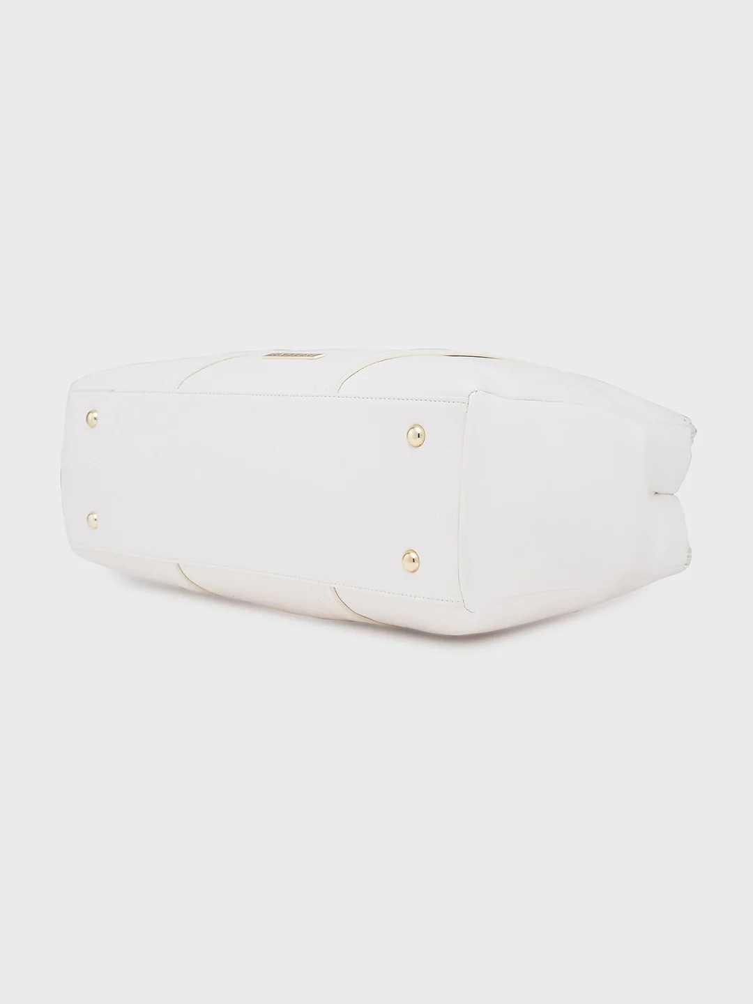 Caprese Jamie Medium Off White Satchel Bag - Image 6