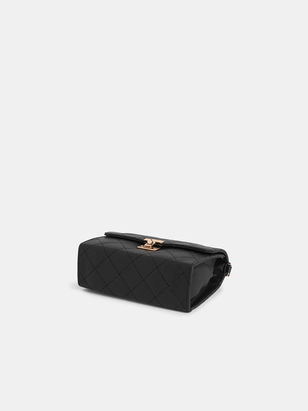 Caprese Jane Medium Black Sling Bag - Image 6