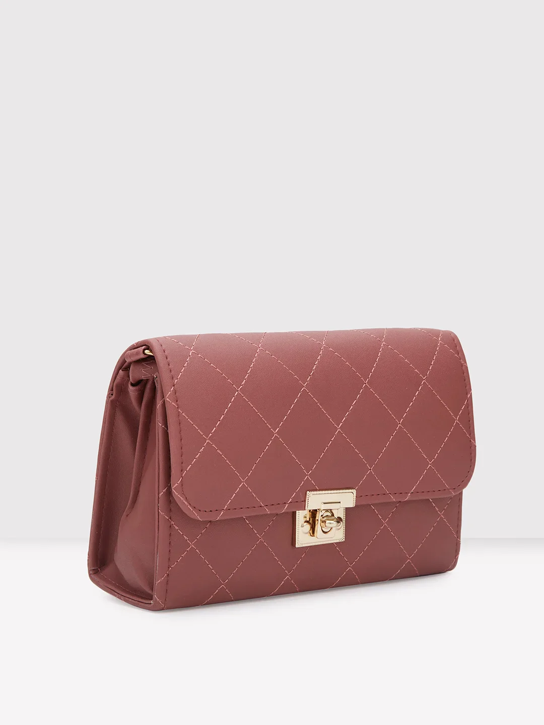 Caprese Jane Medium Dusky Pink Sling Bag - Image 7