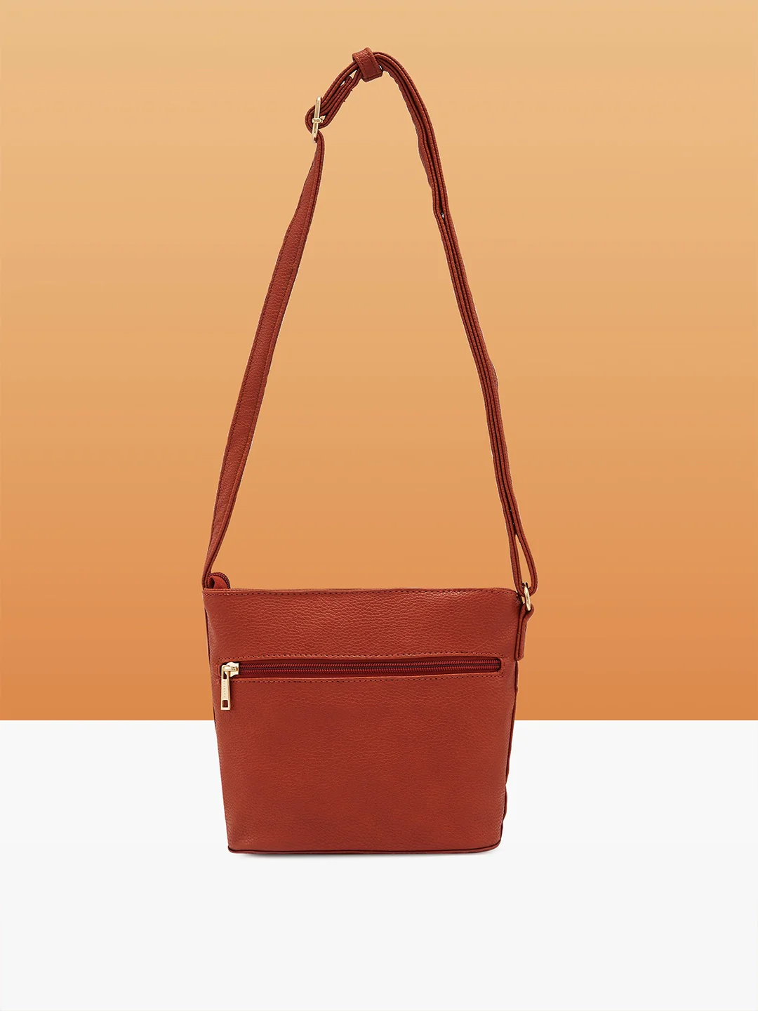 Caprese Jane Medium Tan Sling Bag - Image 5