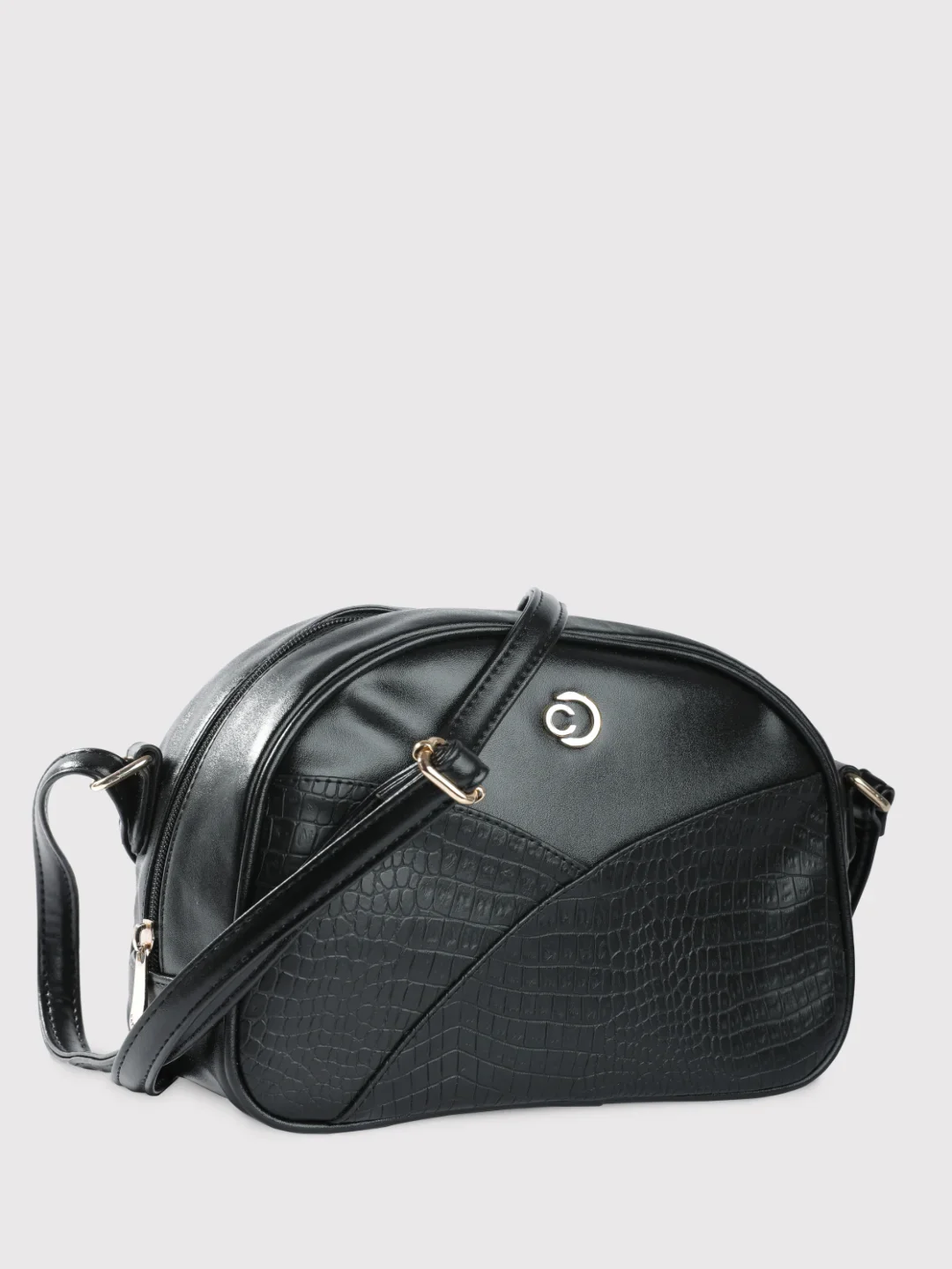 Caprese January Medium Black Sling Bag - Image 6