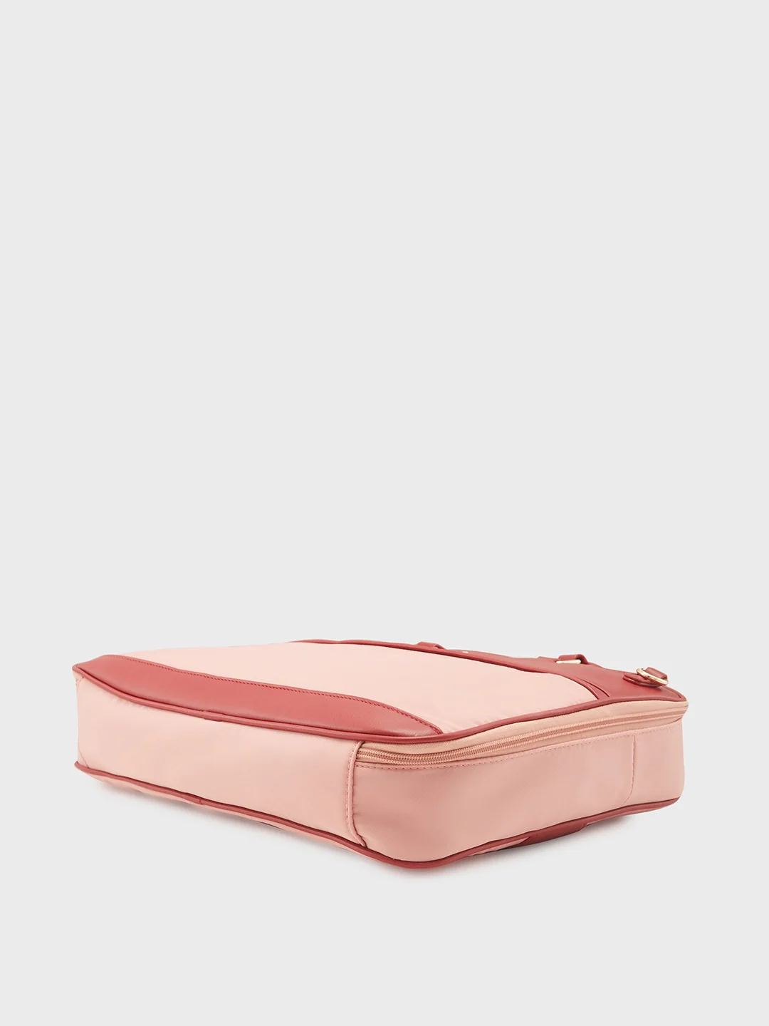 Caprese Jasper Large Light Pink Laptop Bag - Image 6