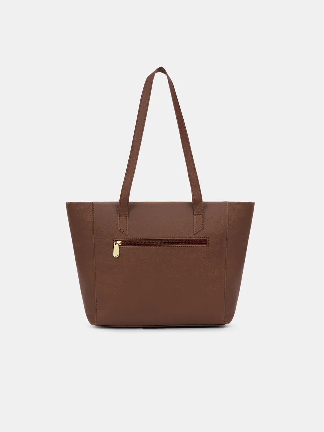 Caprese  Jelly Medium Chocolate Brown Tote Bag - Image 4
