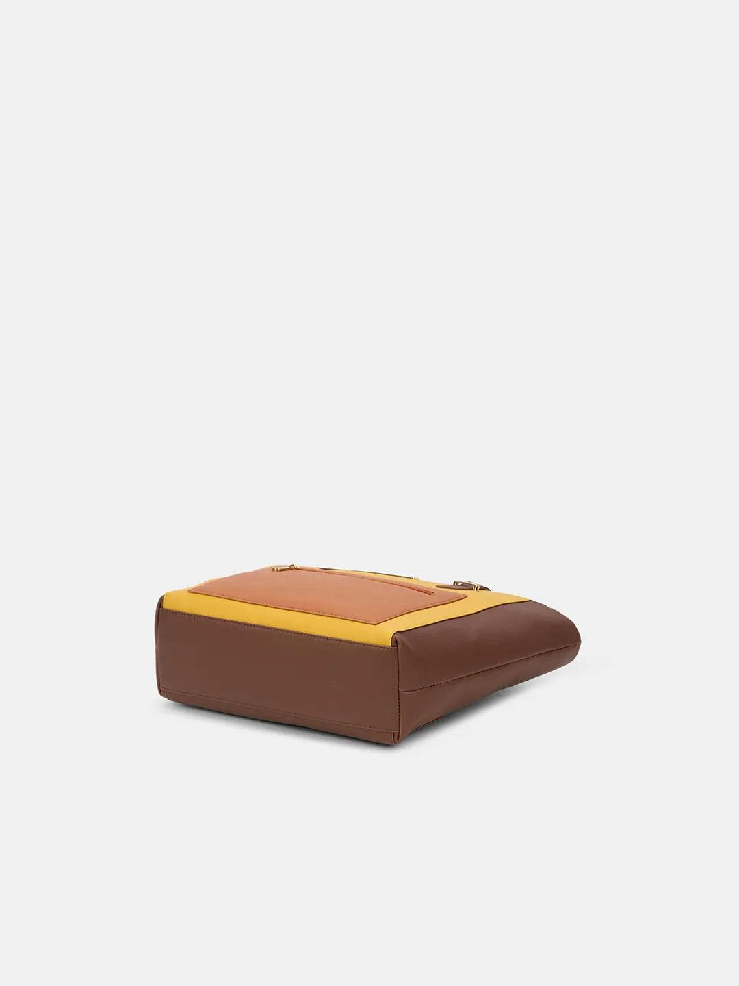 Caprese  Jelly Medium Chocolate Brown Tote Bag - Image 5
