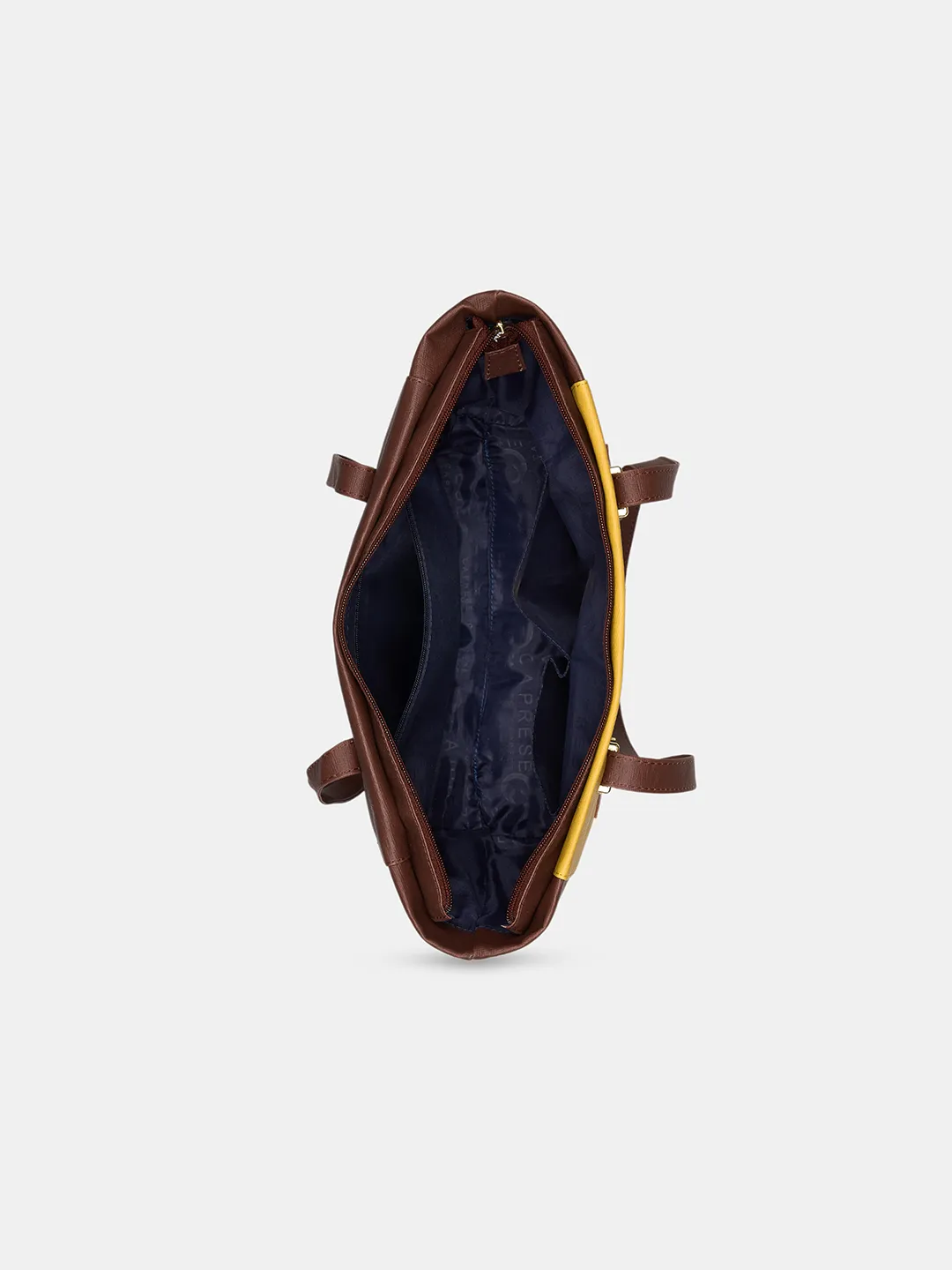 Caprese  Jelly Medium Chocolate Brown Tote Bag - Image 6