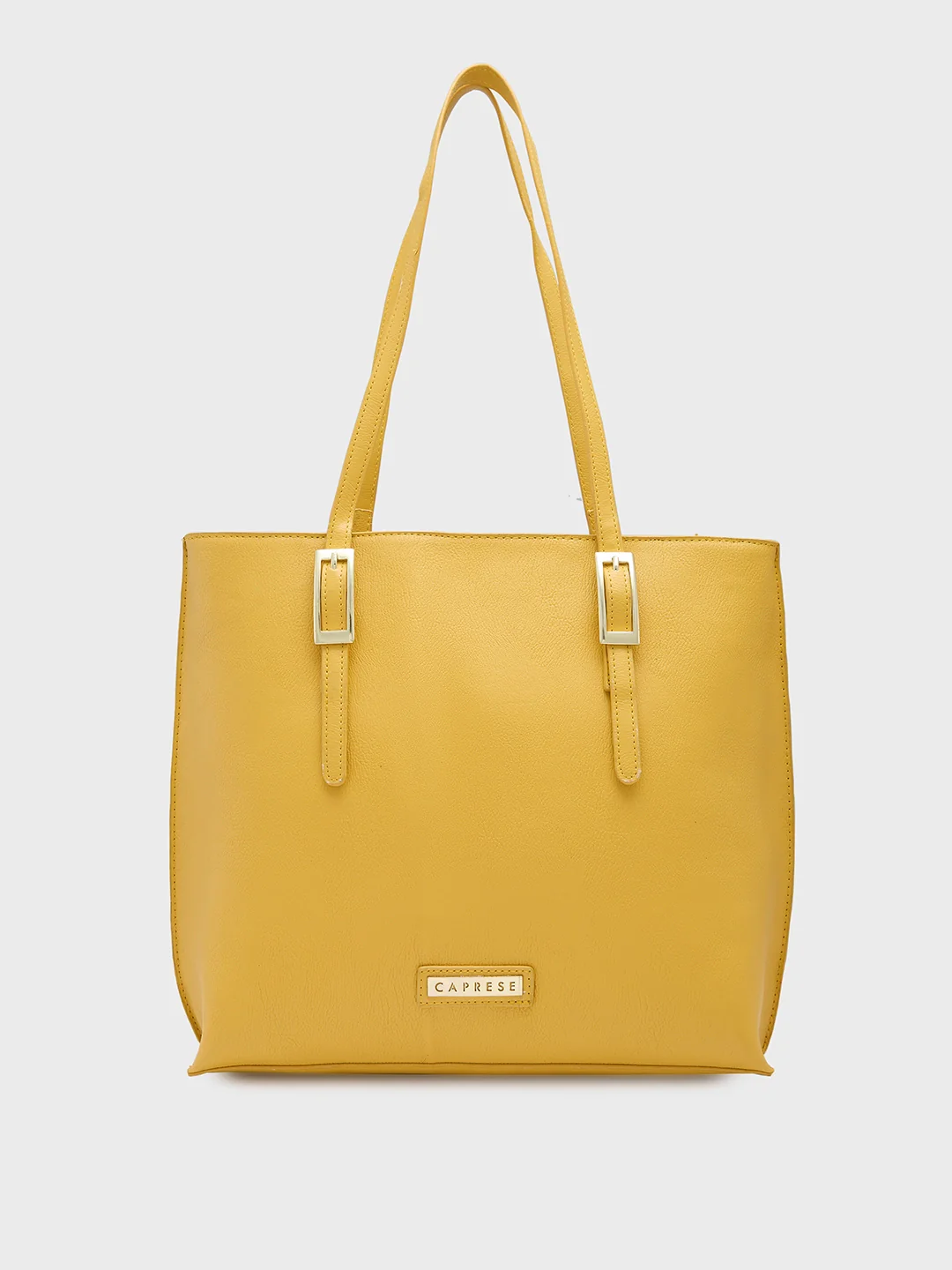 Caprese Jenny Medium Ocher Tote Bag