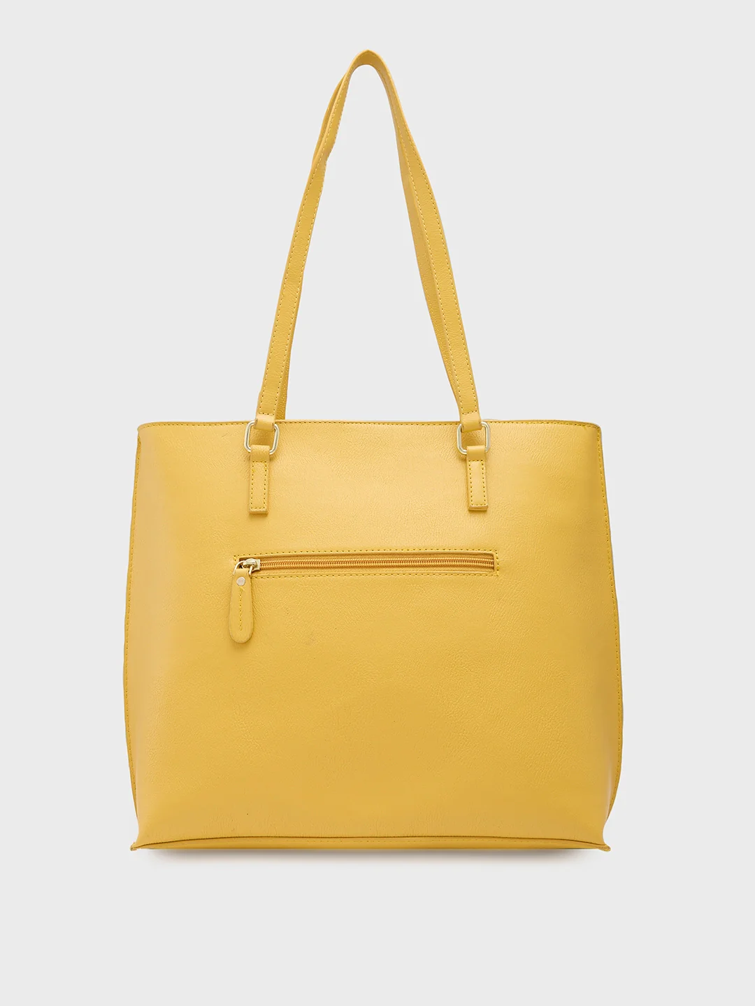 Caprese Jenny Medium Ocher Tote Bag - Image 2