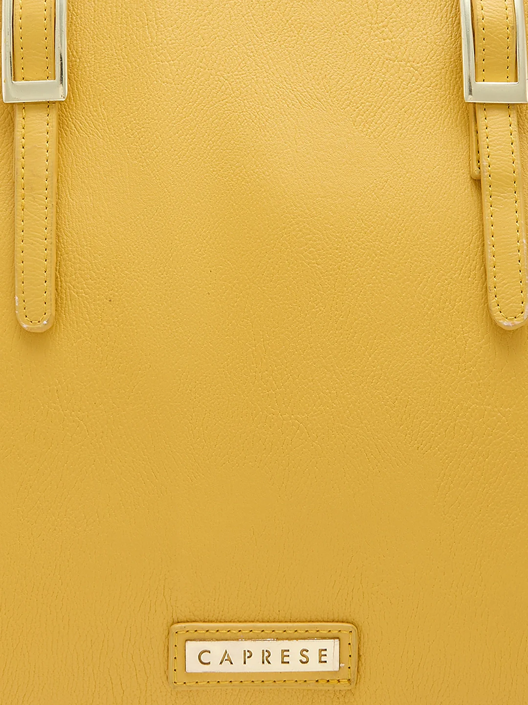 Caprese Jenny Medium Ocher Tote Bag - Image 7