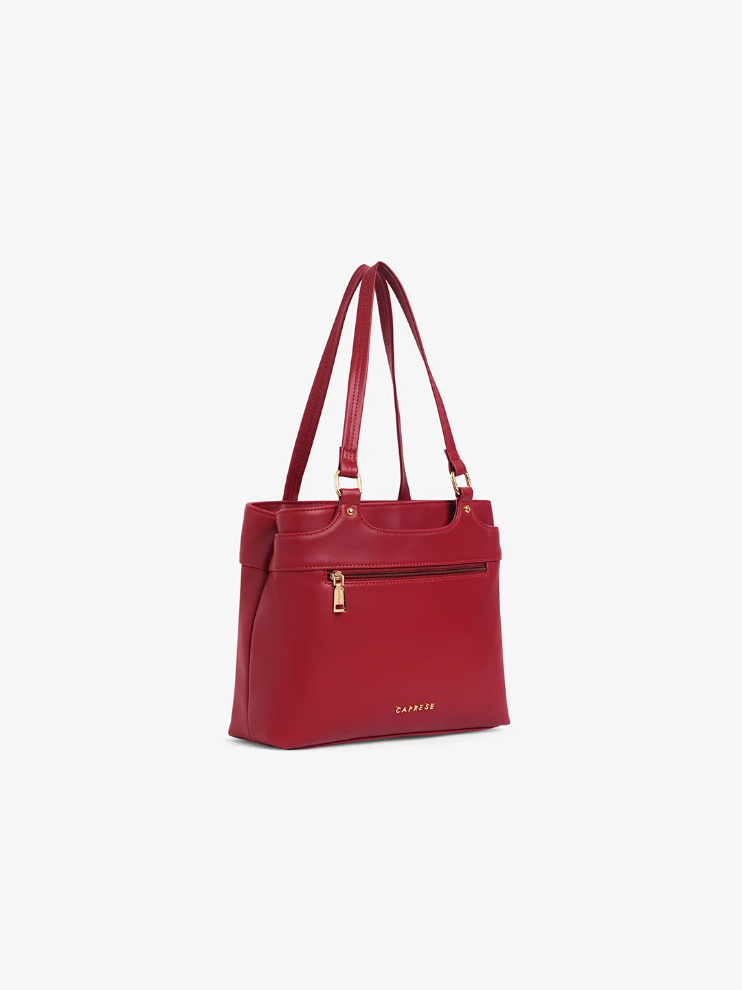 Caprese Jessica Medium Red Tote Bag - Image 4