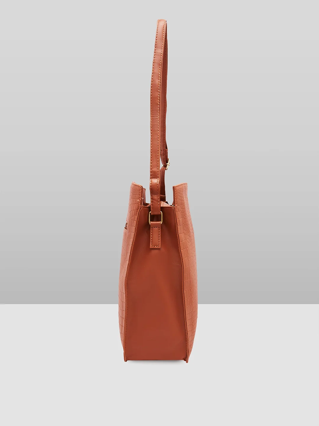 Caprese Jill Medium Brown Satchel Bag - Image 12