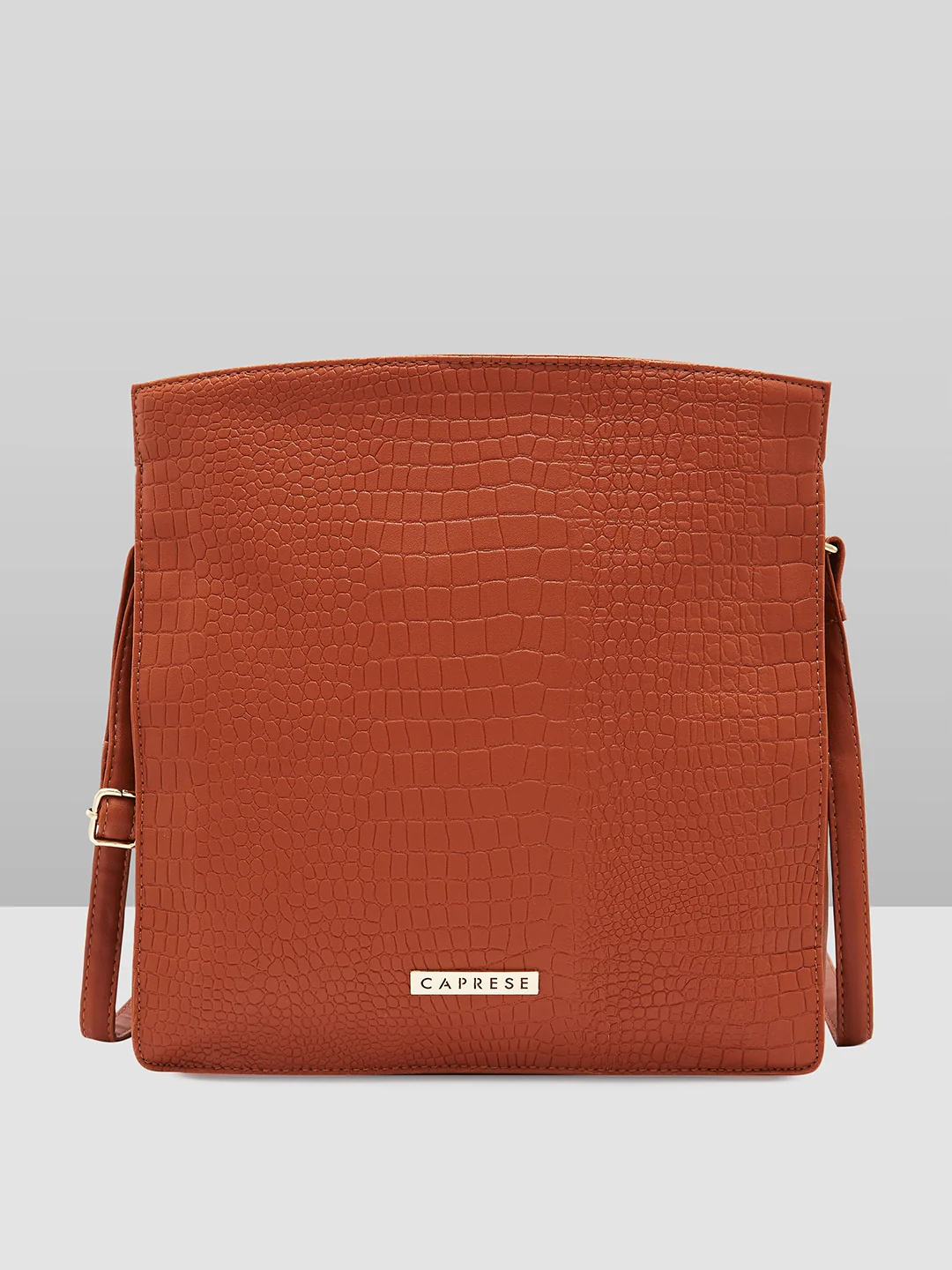 Caprese Jill Medium Brown Satchel Bag - Image 13