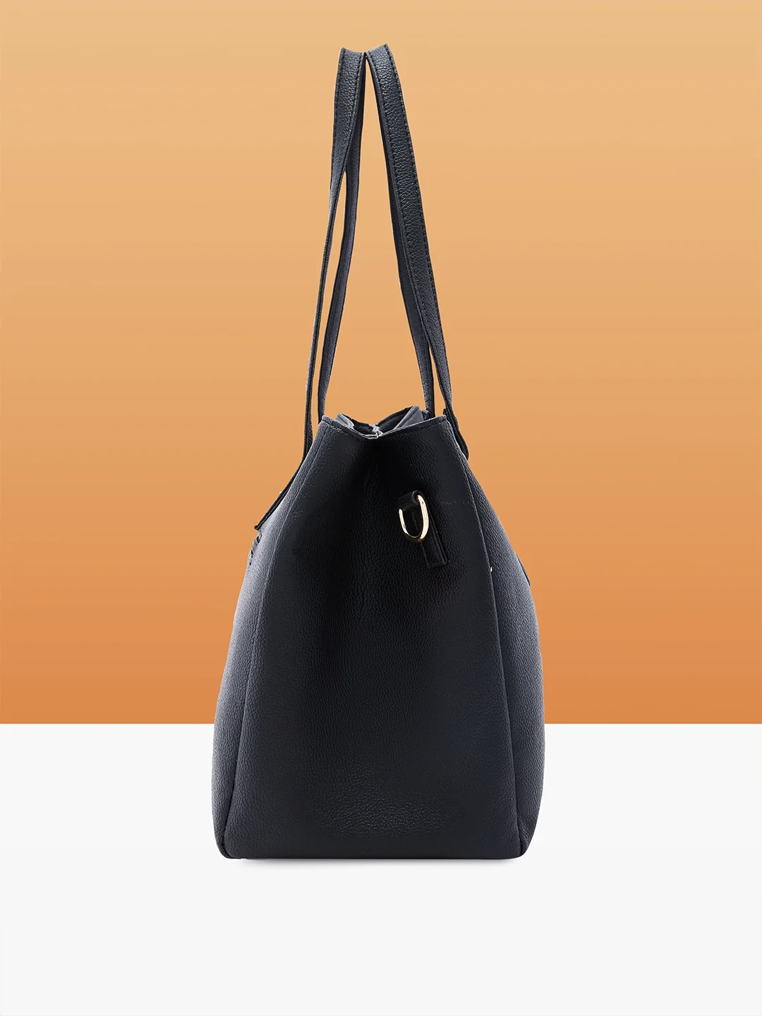 Caprese Jolie Medium Black Tote Bag - Image 12
