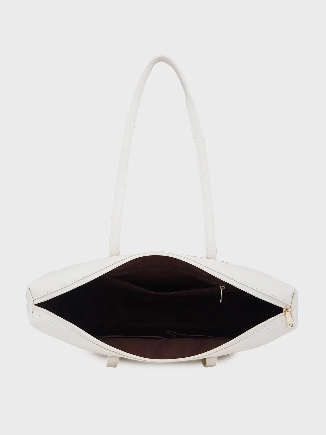 Caprese Jones Large Off White Tote Bag - Image 10