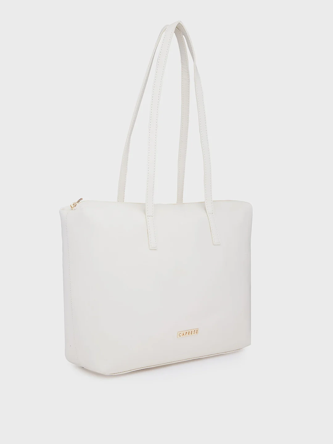 Caprese Jones Large Off White Tote Bag - Image 4