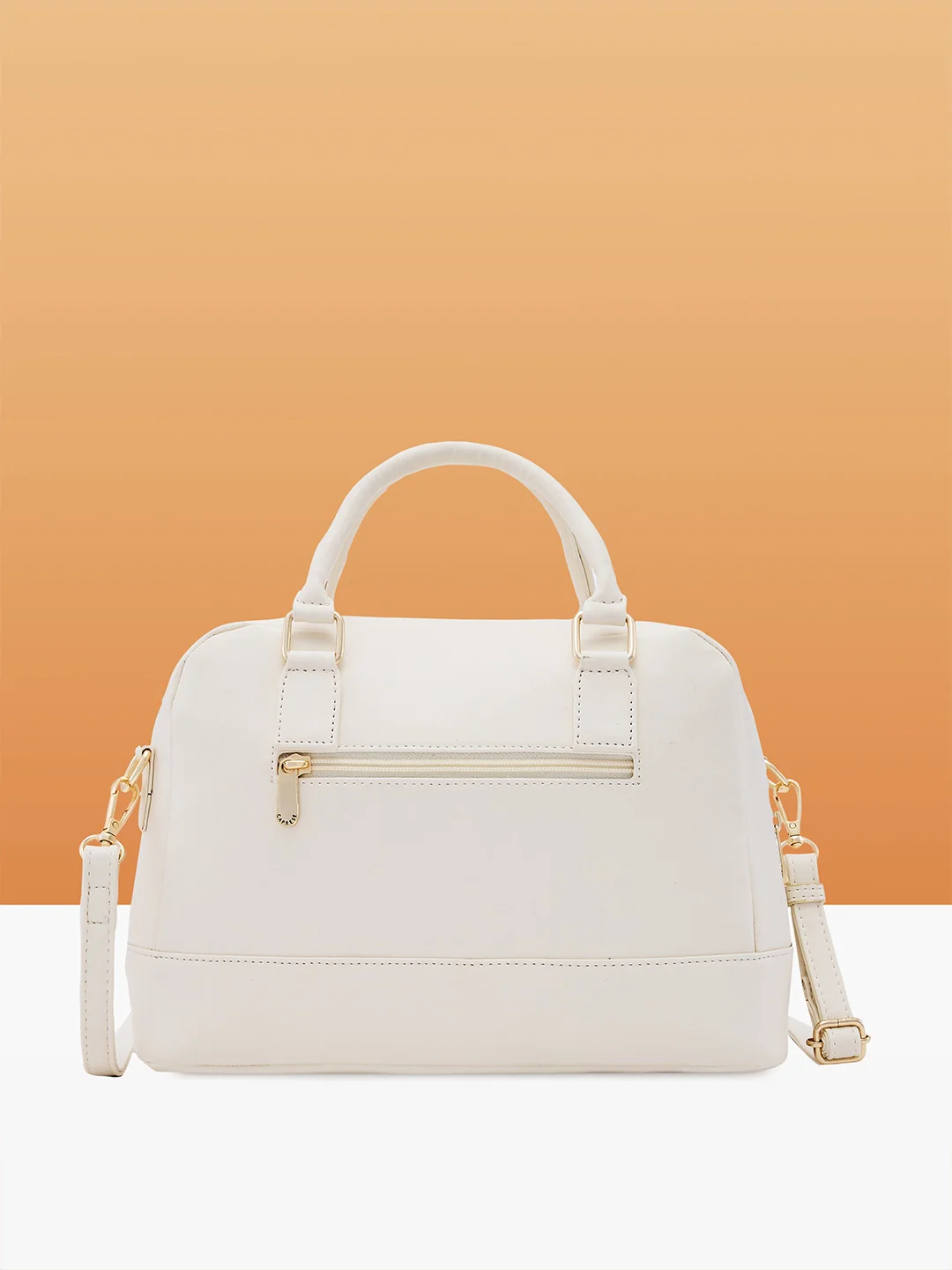 Caprese Jones Small Off White Satchel - Image 3