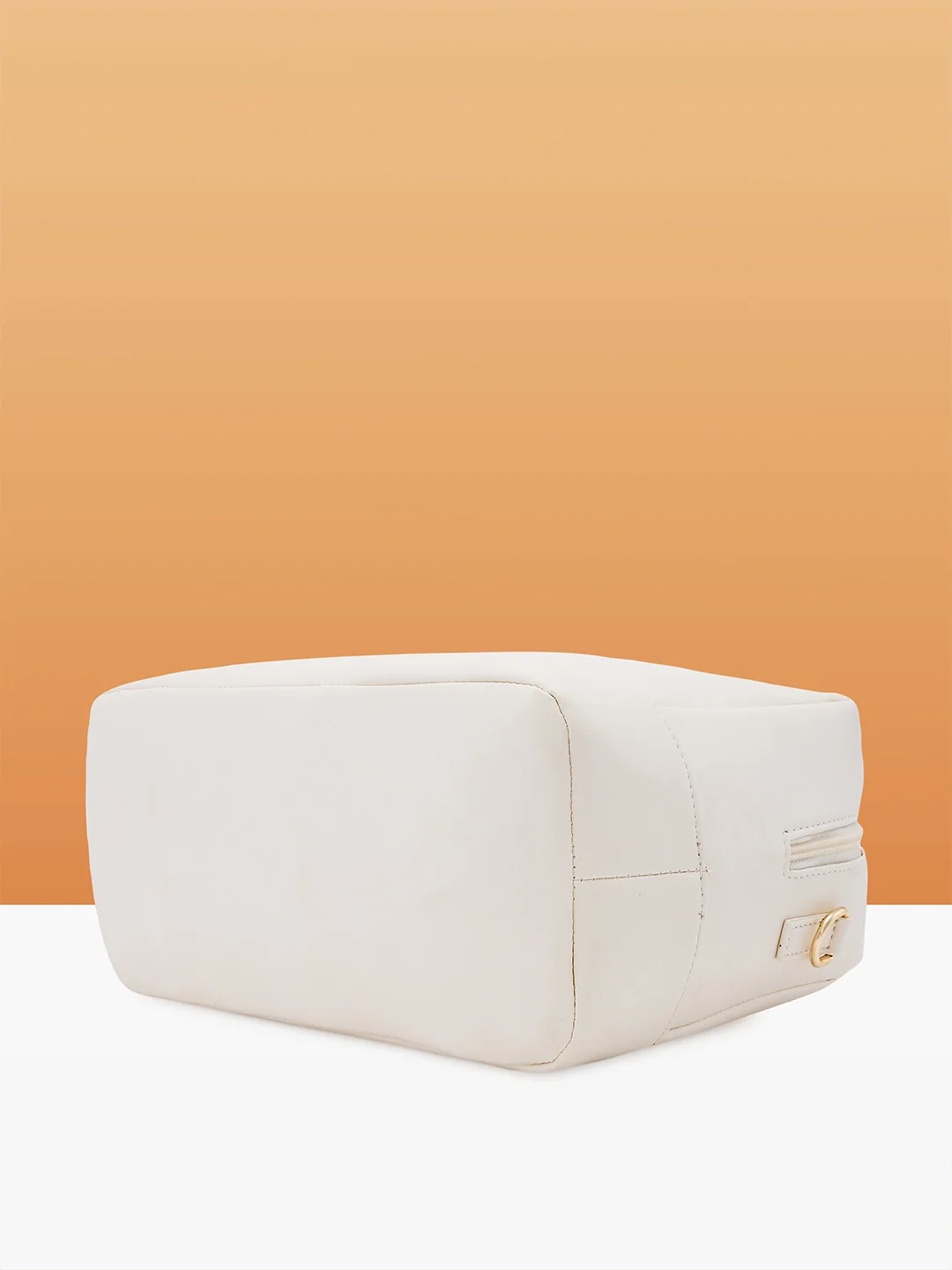Caprese Jones Small Off White Satchel - Image 5