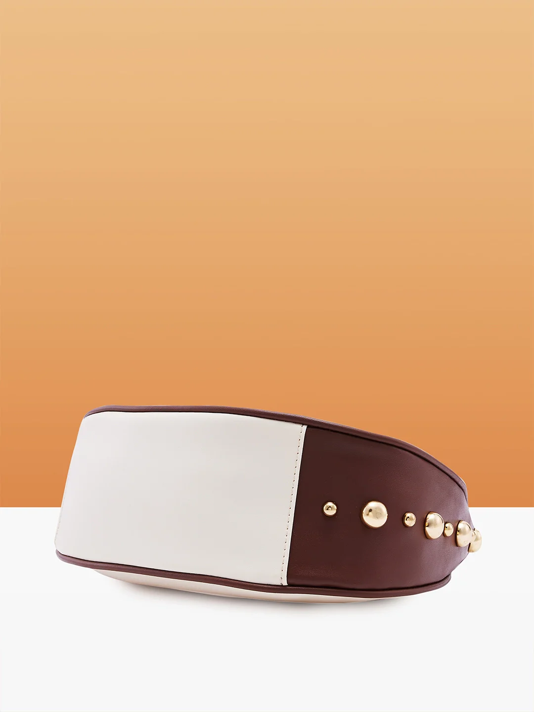 Caprese Josie Small Beige Hobo Bag - Image 7