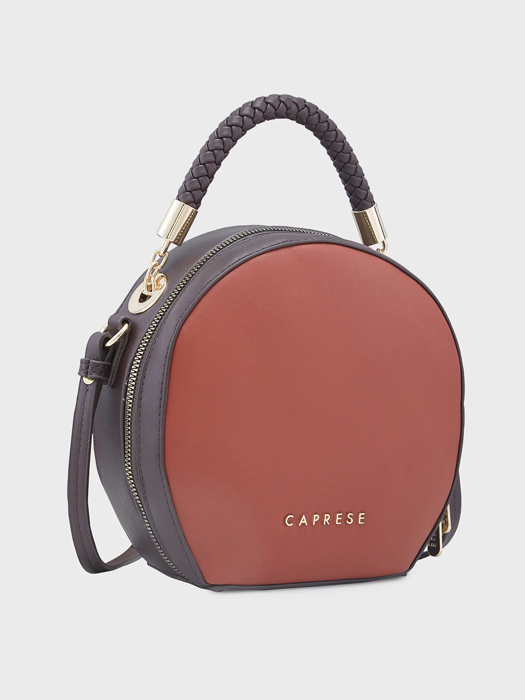 Caprese Josie Medium Brown Sling Bag - Image 5